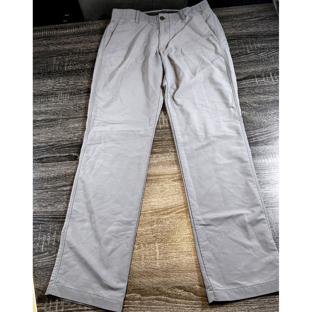 Under Armour Men's 32x32 Gray Performance Pants Golf Gorpcore Stretch - Picture 3 of 6